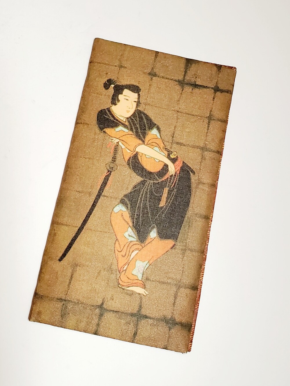 Vintage Japanese Paper Wagami Kyoto Yuzenome Zemliya Folding Wallet